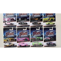 HOT WHEELS NEON YARIŞLAR TEMALI ARABALAR 10 LU