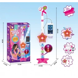 IŞIKLI KAREOKE MİKROFON