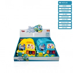 IŞIKLI VE MÜZİKLİ OTOBÜS BEBEK PİYANOSU