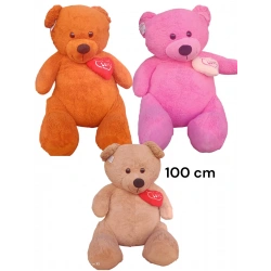 KALPLİ OTURAN PELUŞ AYI 100 CM