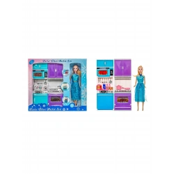 KARLAR ÜLKESİ 2Lİ FIRIN BULAŞIK BEBEKLİ SET