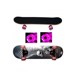 KAYKAY 4 TEKER BÜYÜK BOY IŞIKLI