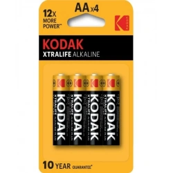 KODAK XTRALİFE 4 ADET ALKALİN KALEM PİL AA