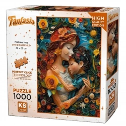 KS GAME 1000 PARÇA PUZZLE MOTHERS HUG