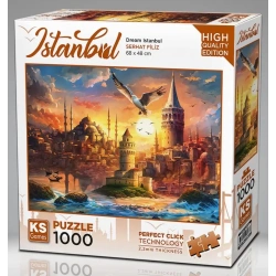 KS GAMES 1000 PARÇA PUZZLE DREAM İSTANBUL