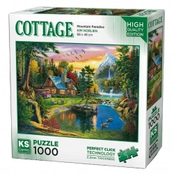 KS GAMES 1000 PARÇA PUZZLE MOUNTAİN PARADİSE
