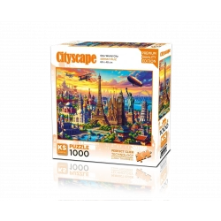 KS GAMES 1000 PARÇA PUZZLE ONE WORLD CITY