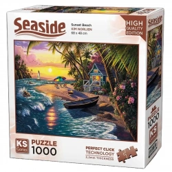 KS GAMES 1000 PARÇA PUZZLE SUNSET BEACH