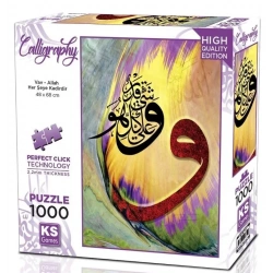 KS GAMES 1000 PARÇA PUZZLE ALLAH HER ŞEYE KADİRDİR