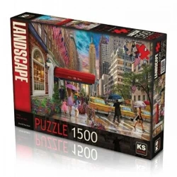 KS GAMES 1500 PARÇA PUZZLE FİFTY AVENUE NYC