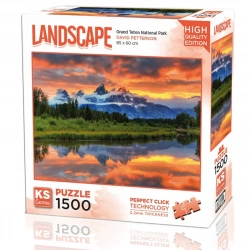 KS GAMES 1500 PARÇA PUZZLE GRAND TETON NATIONAL PARK