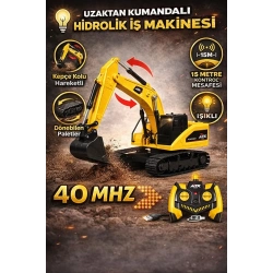 KUMANDALI ALAŞIM İNŞAAT ARACI EKSKAVATÖR
