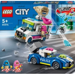 LEGO CITY DONDURMA KAMYONU POLİS TAKİBİ DHL
