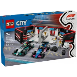 LEGO CITY F1 GARAJ AMG VE ALPINE (NET)