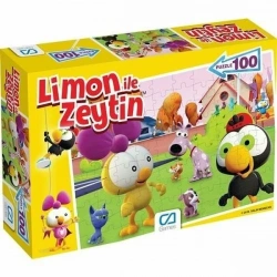 LİMON İLE ZEYTİN PUZZLE 100