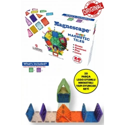 MAGNESCAPE MAGNETİC TİLES 20 PARÇA