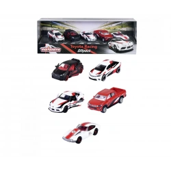 MAJORETTE TOYOTA RACİNG 5 PİECES GİFTPACK