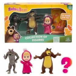 MASHA&KOCA AYI 4LÜ FİGÜR SETİ S3 DHL