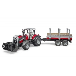 MASSEY FERGUSON 7480 TRAKTÖR RÖMORK DHL (NET)