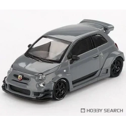MİNİ GT 1/64 ABARTH 595 LB-WORKS X ABAS WORKS GREY
