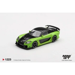 MİNİ GT 1/64 MAZDA RX-7 VEİLSİDE FORTUNE7 GREEN