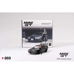 MİNİ GT 1/64 NİSSAN SKYLİNE GT-R (R32)GUNMETAL