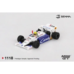 MİNİ GT 1/64 TOLEMAN TG184 #19 AYRTON SENNA 1984