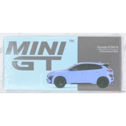 MINI GT HYUNDAI KONA N PERFORMANCE BLUE LHD