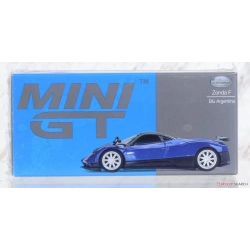 MINI GT PAGANI ZONDA F BLU ARGENTINA LHD
