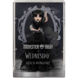 MONSTER HİGH WEDNESDAY BALO ELBİSELİ BEBEK DHL
