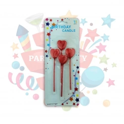 MUM KALP ÇUBUKLU UZUN 4 LÜ