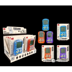 NOSTALJİK TETRİS OYUN KONSOLU KARTELA 3 ASORTİ