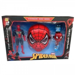 ÖRÜMCEK MASKE VE SAAT SET