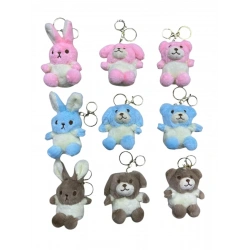 PELUŞ ANAHTARLIK TAVŞAN-KÖPEK-AYI