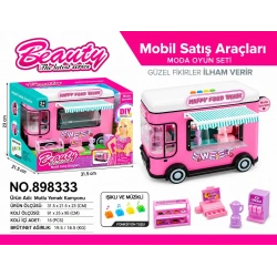 PİLLİ IŞIKLI SOKAK SATIŞ ARABASI