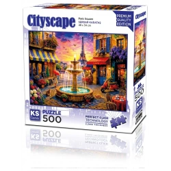 KS GAMES 500 PARÇA PUZZLE PARIS SQUARE