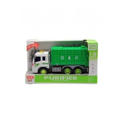 SESLİ IŞIKLI ÇÖP KAMYONU