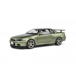SOLİDO 1/18 NISSAN GT-R (R34) GREEN 1999