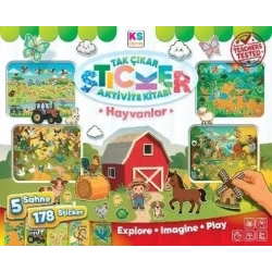 STICKER BOOK ANIMALS