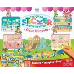 STICKER BOOK PLAY WORLD