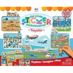 STICKER BOOK VEHICLES