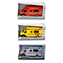 SÜRTMELİ IŞIKLI PİLLİ VE SESLİ ARABALAR