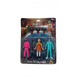 ÜÇLÜ MASKELİ FİGÜR