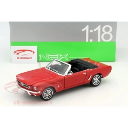 WELLY 1/18 1964 1/2 MUSTANG CABRIO 12519C