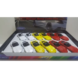 WELLY 1/36 1982 CHEVROLET CORVETTE COUPE (NET)