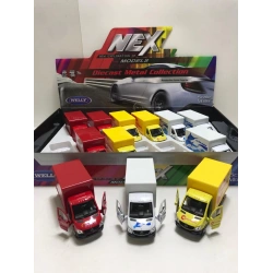 WELLY 1/36 MERCEDES SPRINTER CARGO (NET)