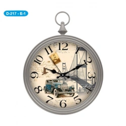 AYPŞ DEKORATİF DUVAR SAATİ ARABA