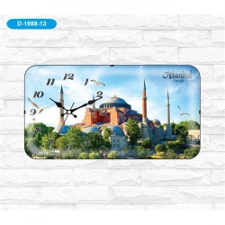 AYPŞ DİKDÖRTGEN BOMBELİ SAAT AYASOFYA