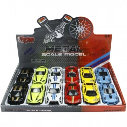 1/43 ÇEK BIRAK ŞERİTLİ METAL SPOR ARABA