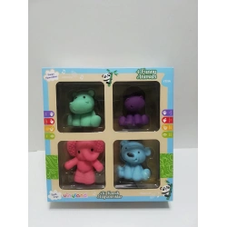 4LÜ KOMİK HAYVANCIKLAR BANYO OYUNCAKLARI